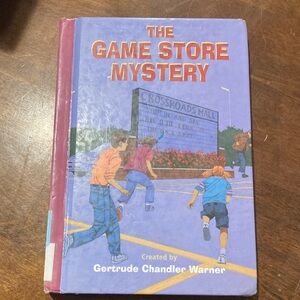 The Game Store Mystery by Gertrude Chandler Warner - Purple Hardcover